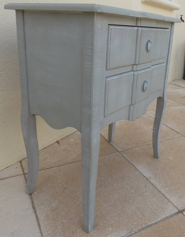 Chic piece of versatile furniture with 2 drawers in Louis XV style - excellent