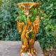 Retro Grapevine Barbotine Vase
