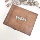 Small box vintage wooden box