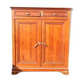 Low wardrobe with closet and drawers