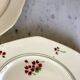 Lot de 5 assiettes à dessert Moulin des Loups Hamage années 20-30