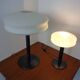 Italian Opal Glass Lamps by Stefano Marcato, Set of 2
