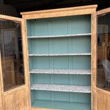 Jolie vitrine chêne revalorisée