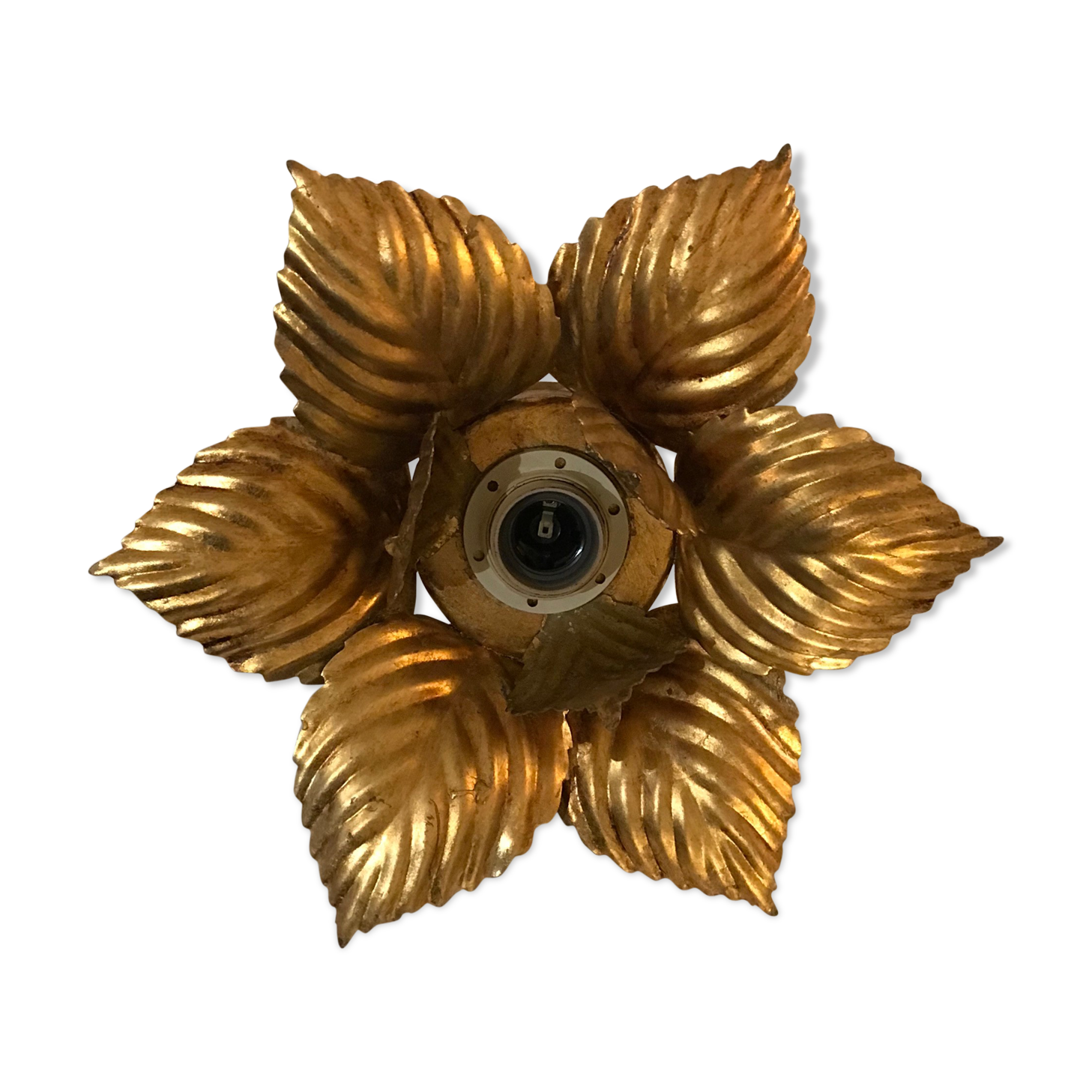 Masca flower wall sconce