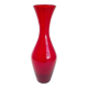Red vase Monica Bratt for Reijmyre glassworks