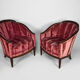 Salon Art Déco par Paul Follot en velours rose , circa 1920