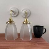 Paire d’appliques murales Art Deco