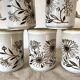 Duncon ceramics mugs, Made in Scotland, 70s