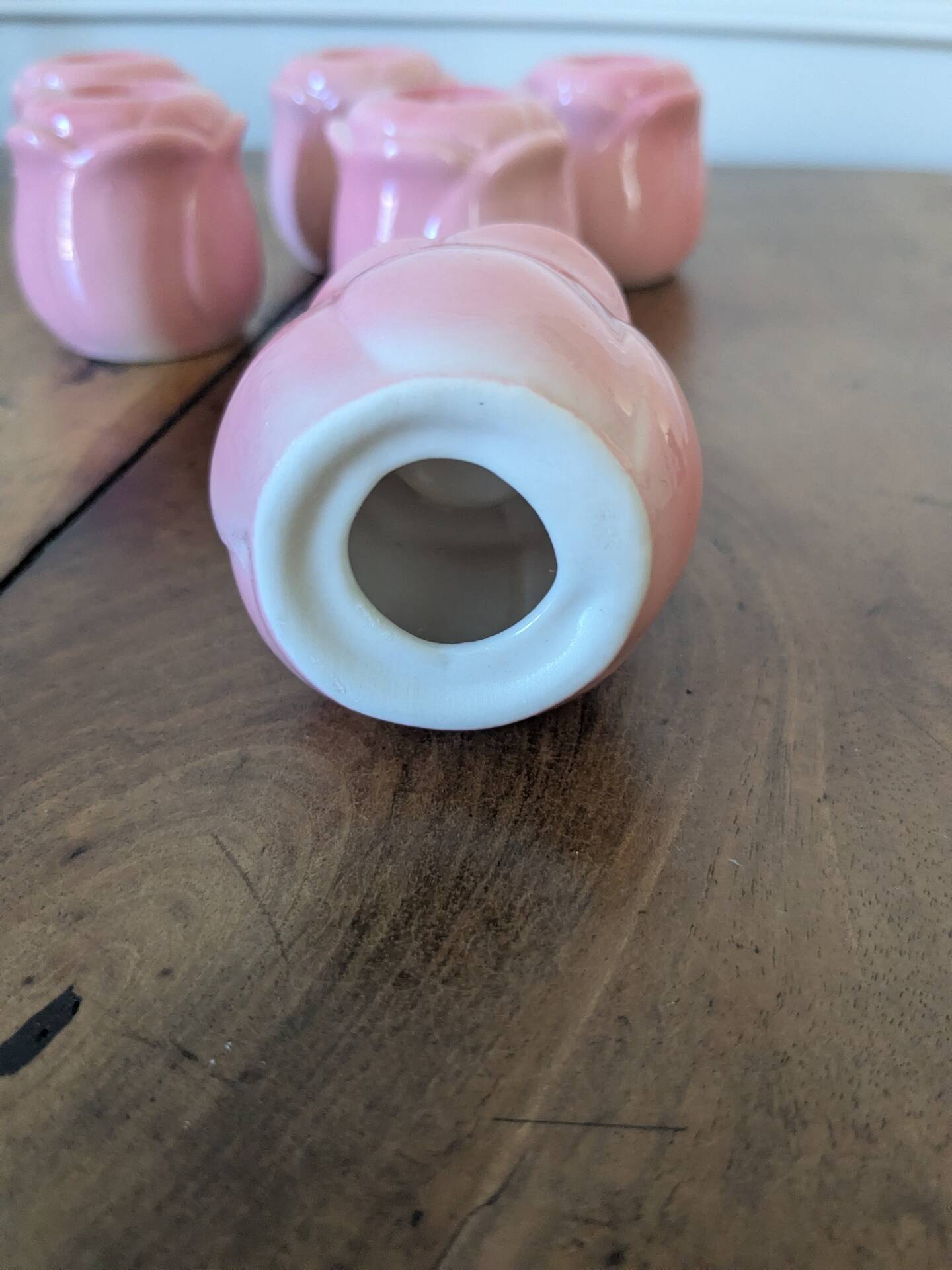 Bougeoirs boutons de roses
