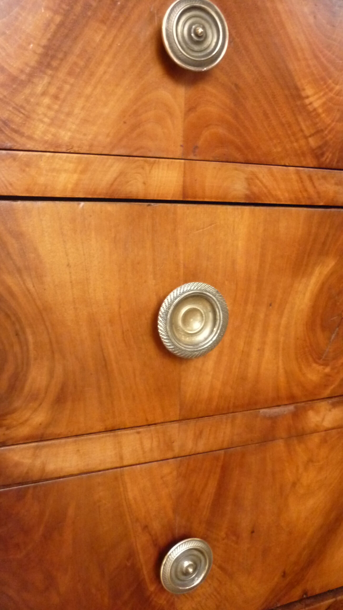 Empire dresser walnut columns