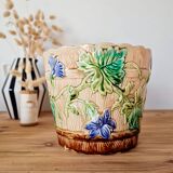 Art Nouveau earthenware cachepot