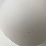 Pair of old pendant lamps in vintage opaline 14cm