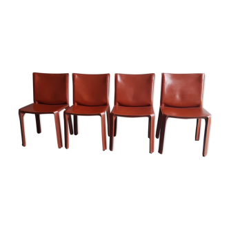 Cab 412 chairs by Mario Bellini for Cassina