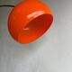 Lampadaire arc orange, design Italien 1970