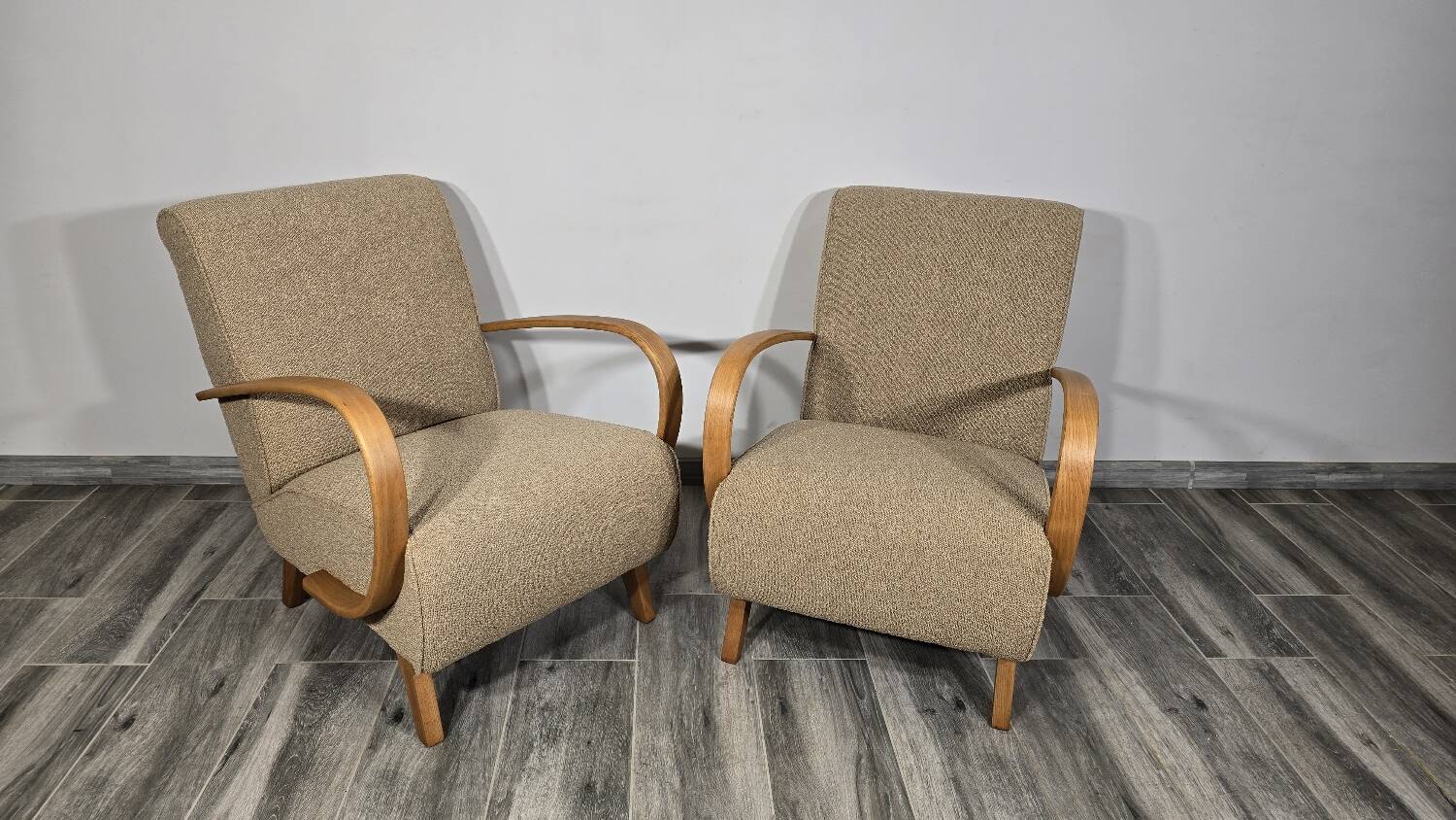Lounge Chairs from Jindrich Halabala, 1940s, Set of 2