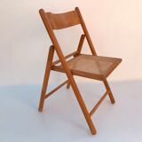 Suite of 4 folding chairs cannes