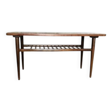 Vintage Scandinavian teak coffee table