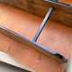 Wood and iron shelf