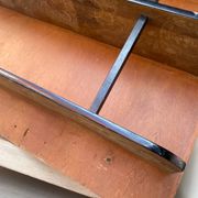 Wood and iron shelf