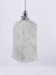 White and grey-green ‘marbled’ pendant light 1920