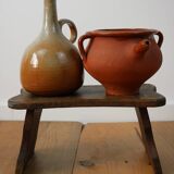 Small wooden footrest or display stand