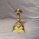 Antique Candle Holder Gilded Bronze Chandelier Decor Chimera Griffin Dragon