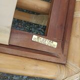 Pair of Lyda Levi armchairs for Mc Guire bamboo Italy Milan