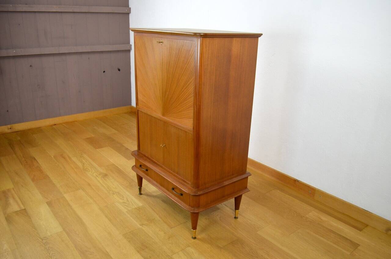 Art Deco Mahogany Secretary