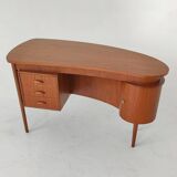 Scandinavian Midcentury vintage teak desk, Denmark 1950