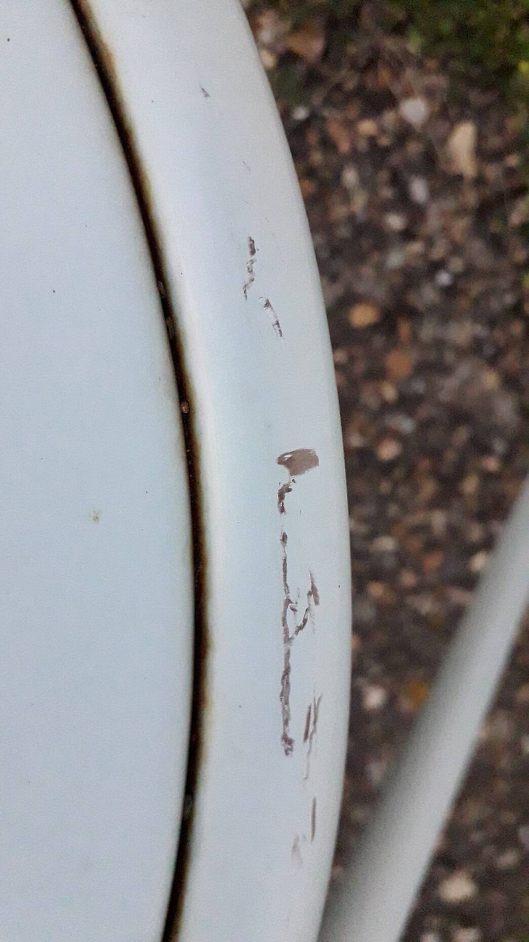 2 Chaises métal