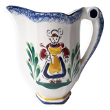 Breton earthenware pitcher from Dinard (13cm) A1