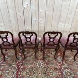 Suite de 4 chaises époque Napoléon III