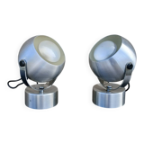 1970s eye ball lamp pair