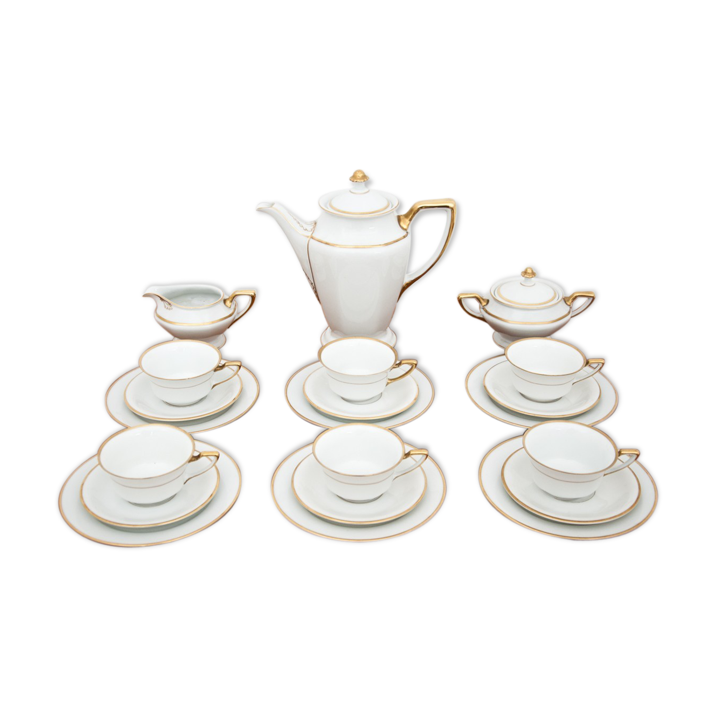 Coffee service for 6 people from Rosenthal