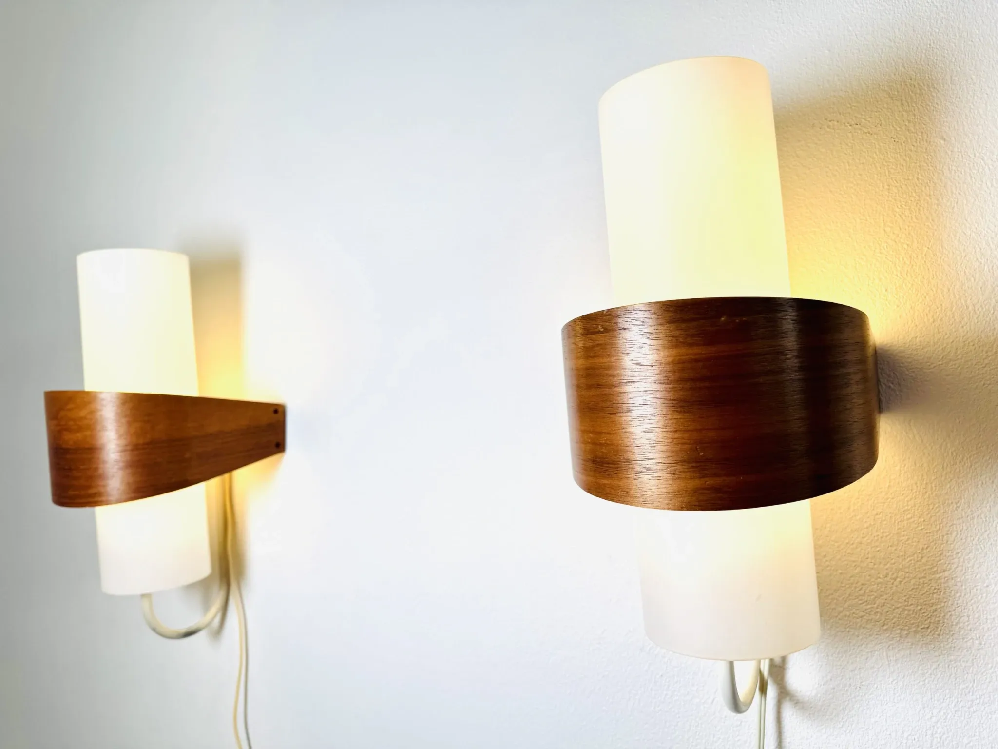 Nx40 Wall Lamps By Louis Kalff For Philips, The Netherlands, 1950S