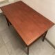 Vintage Danish teak desk by Gunnar Nielsen Tibergaard, 1960
