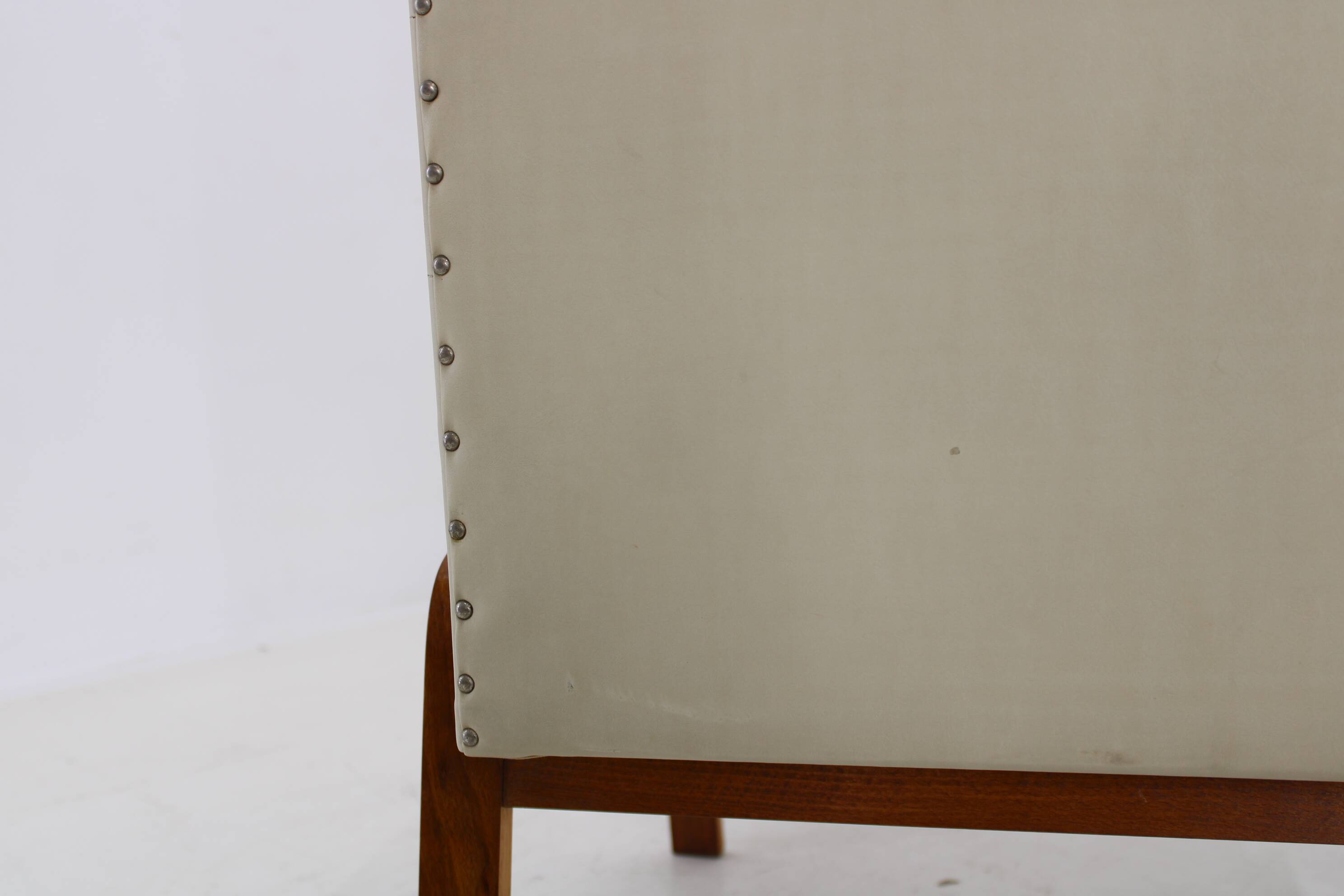 1970s Ludvik Volak Pair of Side Chairs by Drevopodnik Holesov , Czechoslovakia