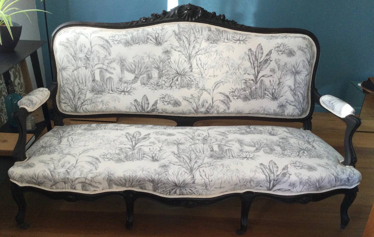 Napoleon III style bench