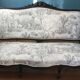 Napoleon III style bench