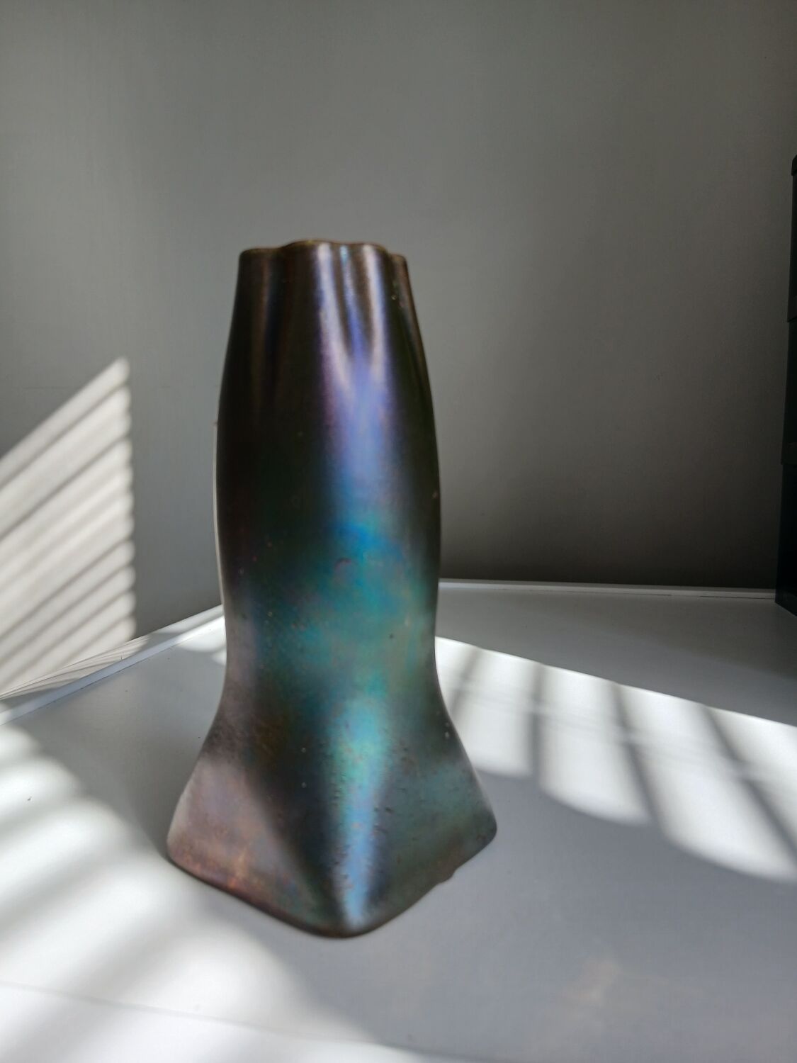 Massier ceramic vase