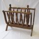 porte-revues en bois vintage n°2
