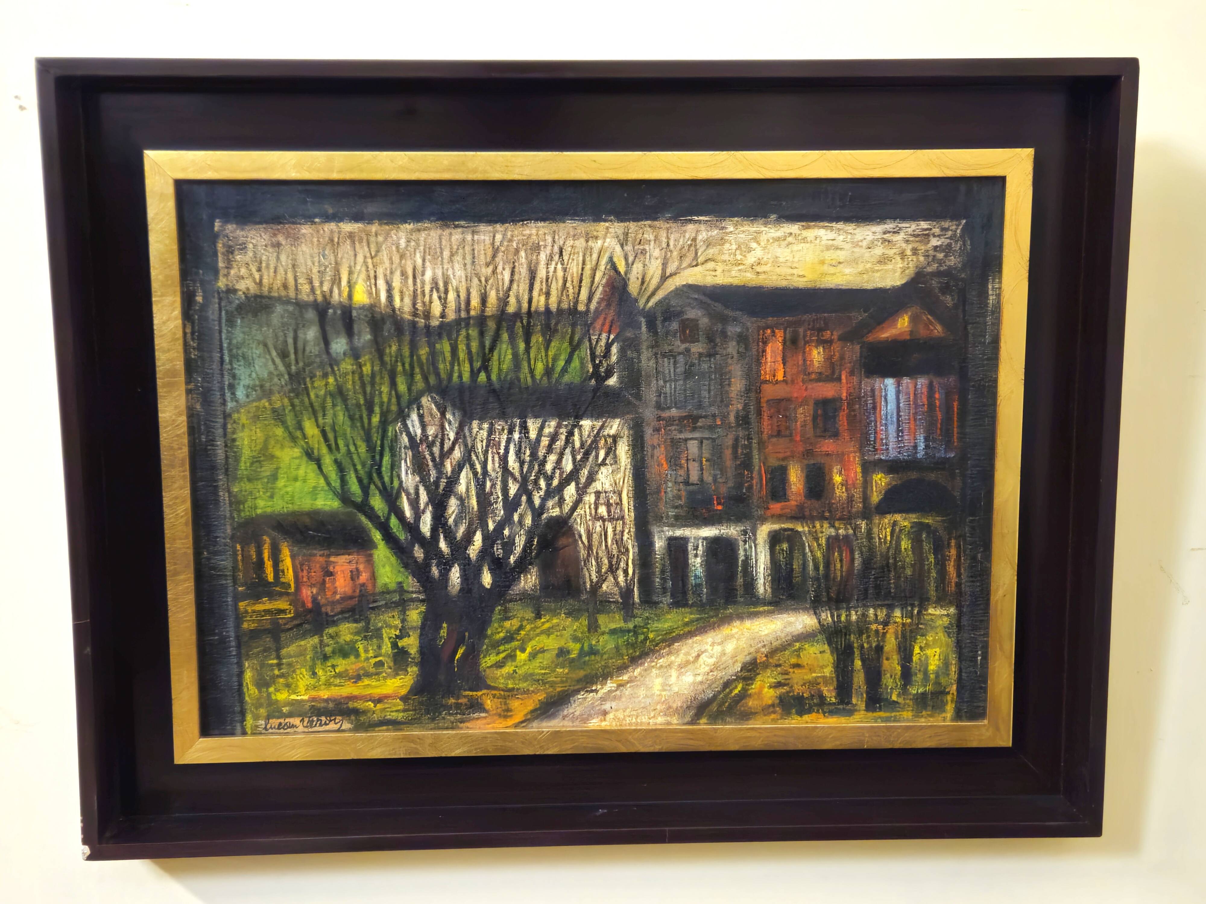 Lucien verdi title: the sage – val d'hérens (switzerland) oil on panel