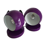 Lampe boule agemob style space age 1970