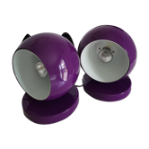 Lampe boule agemob style space age 1970