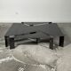 80s steel coffee table