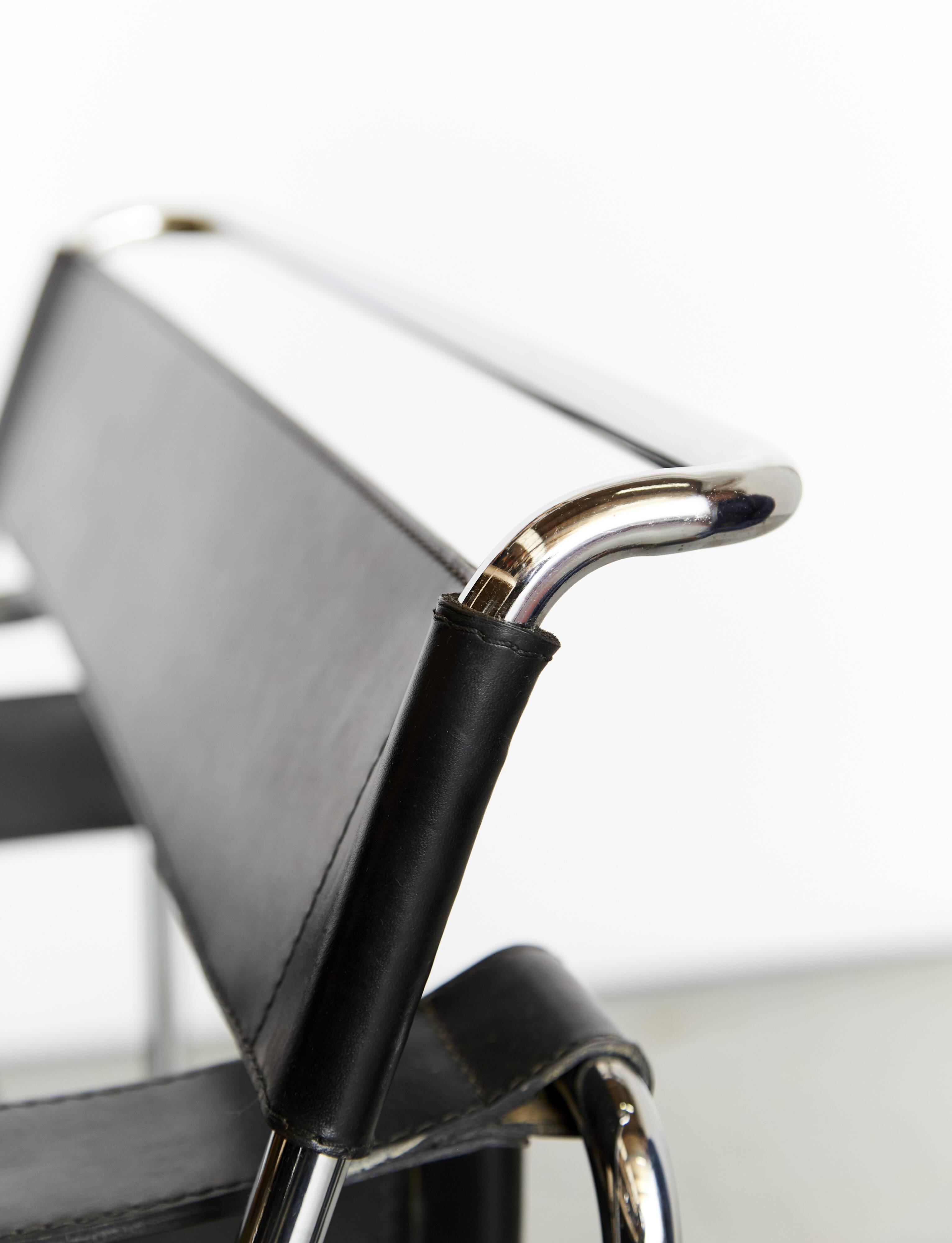 Marcel Breuer B3 "Wassily Chair" club armchair for Gavina