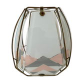 Glass lampshade 80s