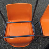 Lot of four vintage chairs 1960