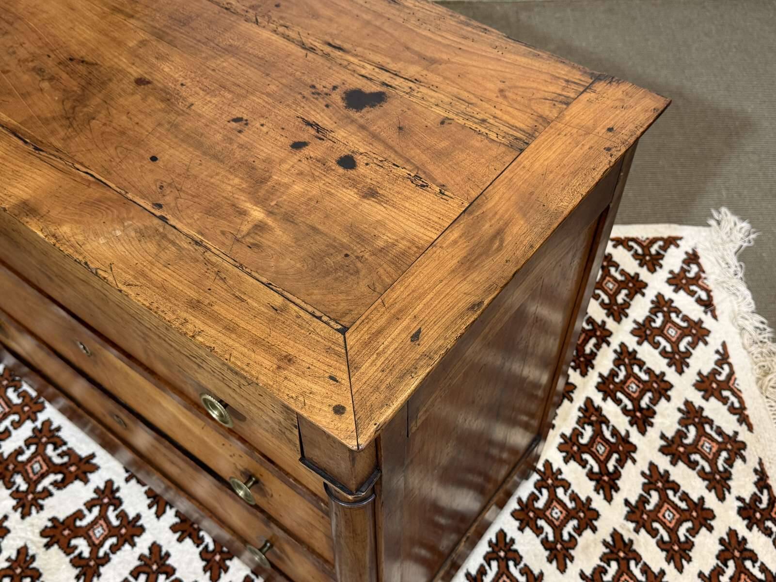 Commode Empire 19ème en merisier