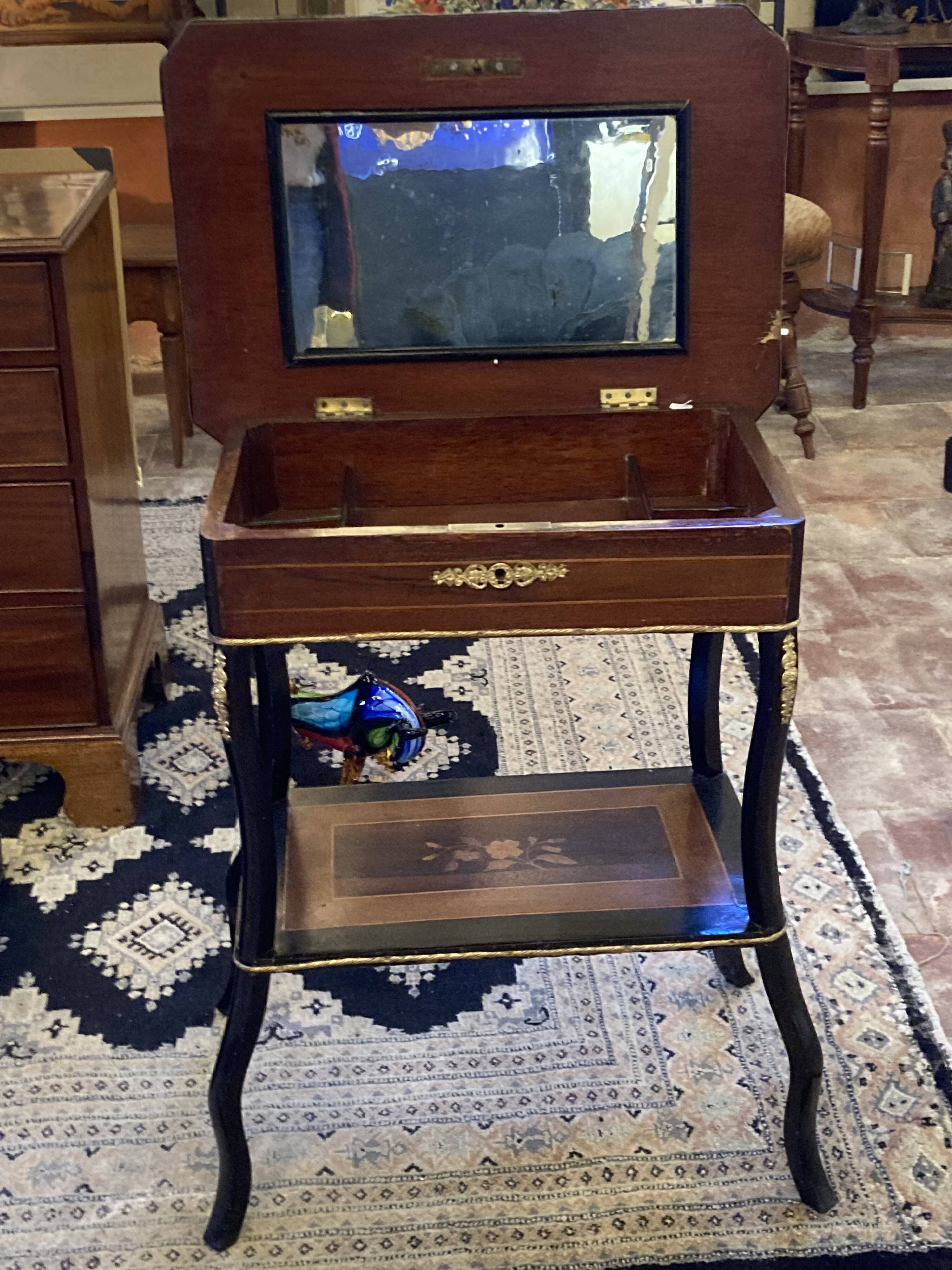 Very beautiful former marquetry worker.